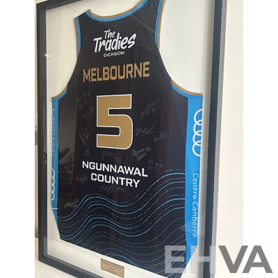 LOT 42. Signed Number 5 University of Canberra Capitals 2023 - 2024 Season