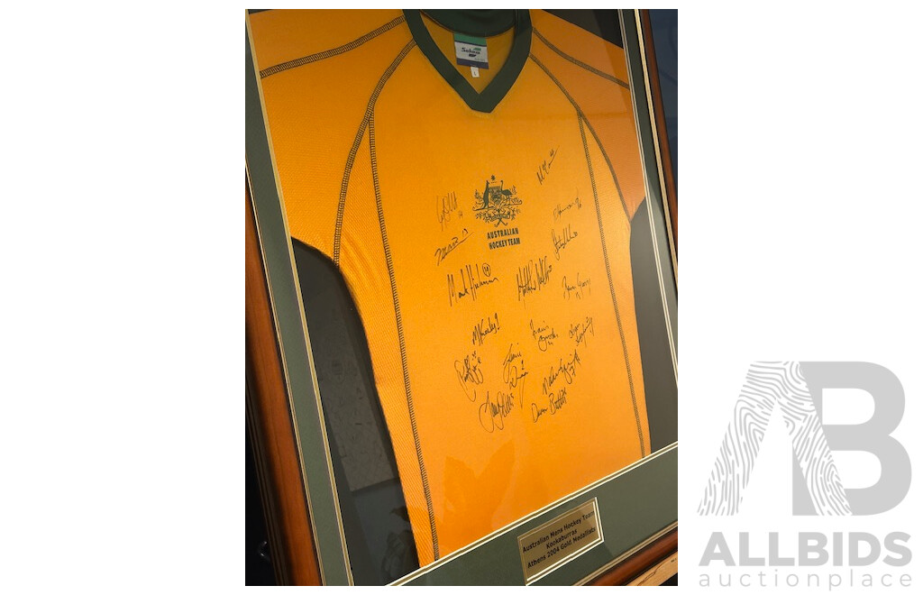 Signed Men's Kookaburras Jersey