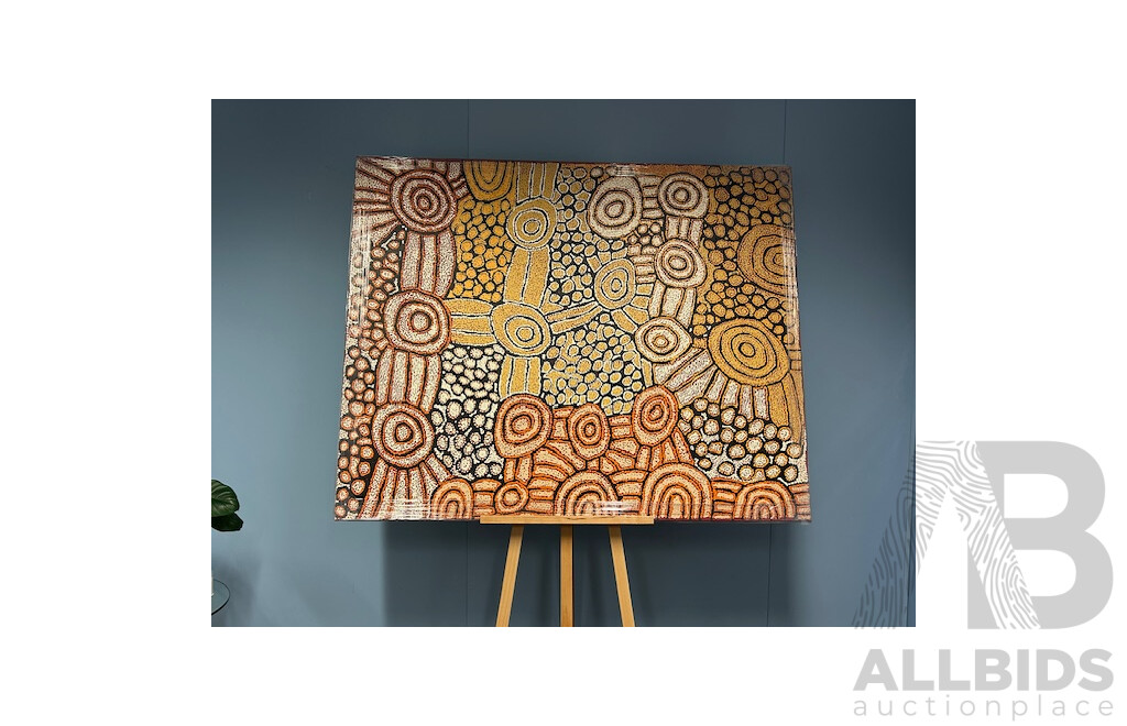 Indigenous Art Work Debra Nakamarra 150x122CM