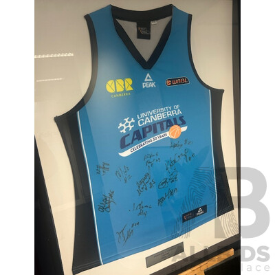 Signed University of Canberra Capitals 2016 - 2017 Season