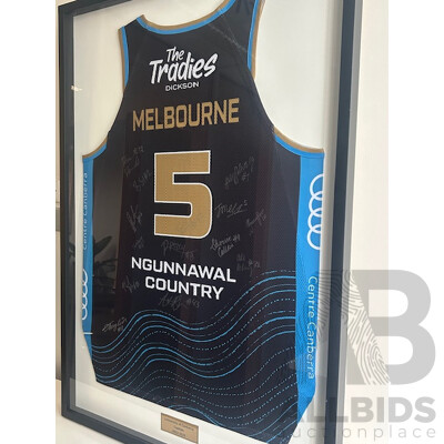 Signed Number 5 University of Canberra Capitals 2023 - 2024 Season