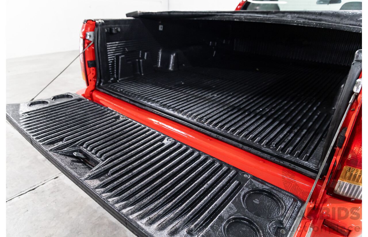 6/2006 Ford Falcon XLS BF Utility Super Cab Vixen Red 4.0L