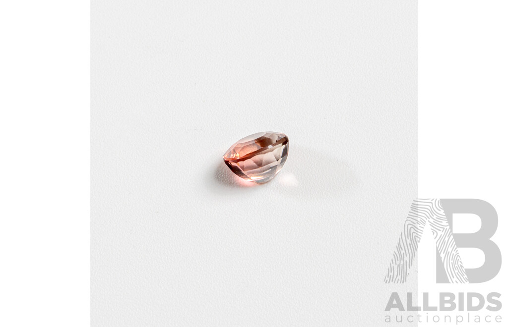Tourmaline Rubellite Single Oval Cut Gemstone, 1.85ct