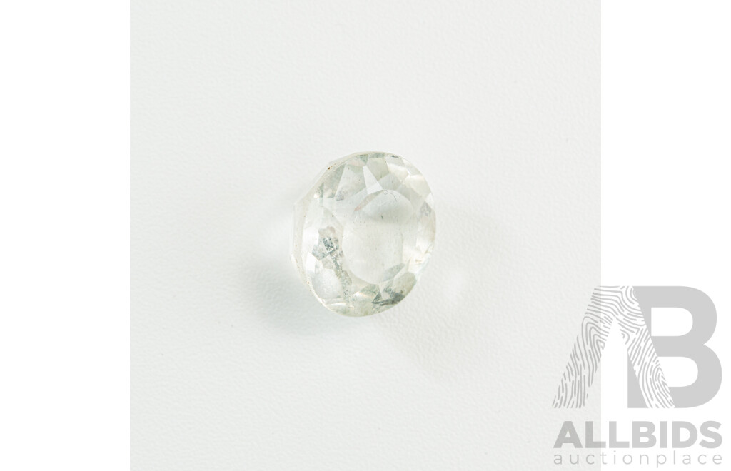 Aquamarine (7) Unset RBC, Oval & Emerald Cut Gemstones, 10.55ct