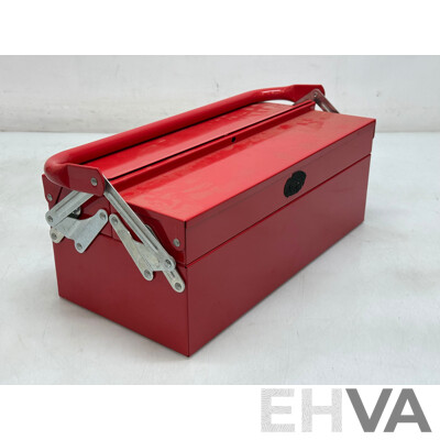 Tool Box with Assorted Hand Tools