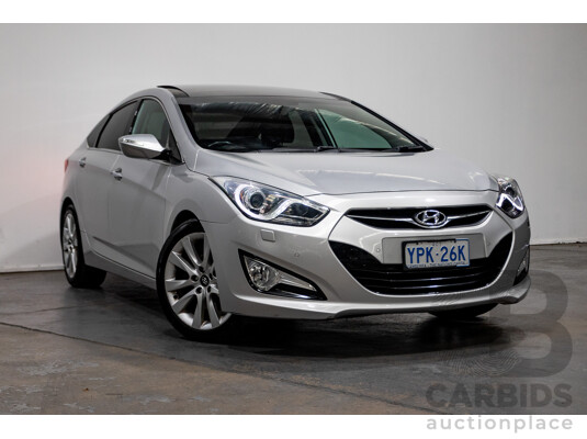 7/2012 Hyundai i40 Premium VF 4d Wagon Sleek Silver Metallic Turbo Diesel 1.7L