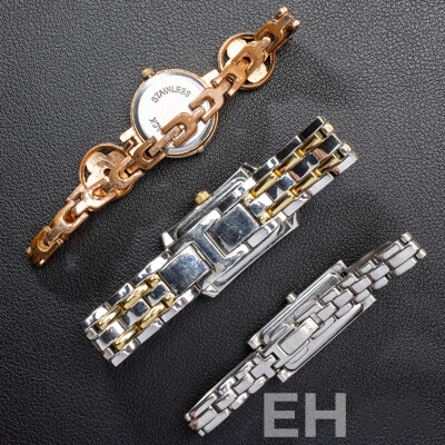 Citizen Petite Eco-drive Watch G620-S058384, Wanyi Quartz 9074 & Goldmark G556714 Watches