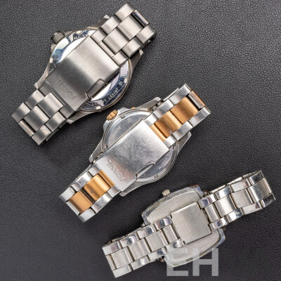Collection of (3) Fossil Mens Watches, FS5654, JR1457 & FS0103