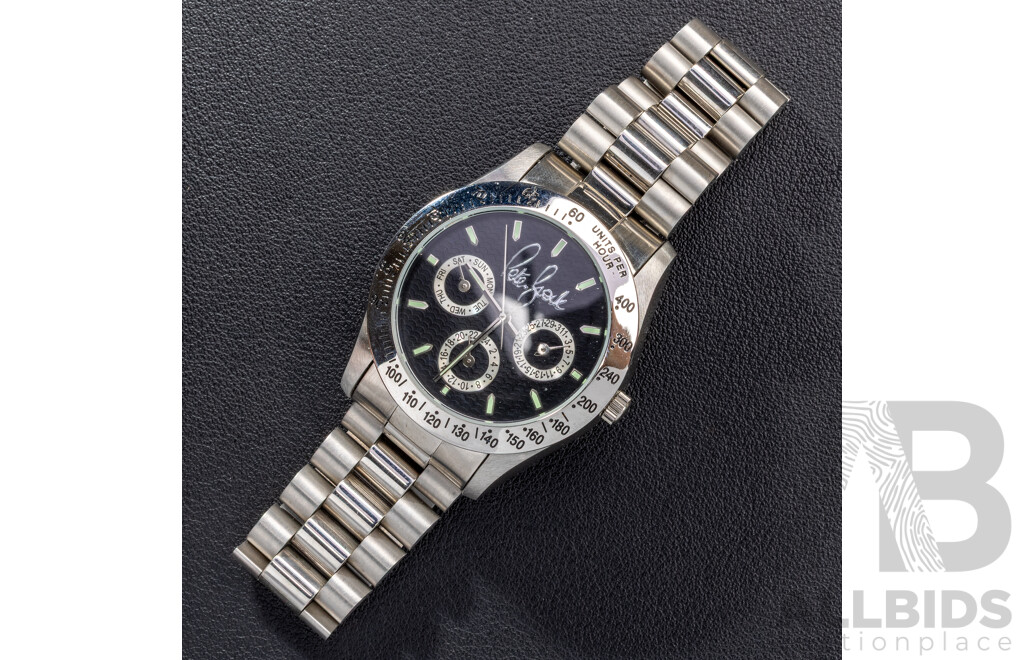Bradford Exchange Peter Brock 'Brock 05 King of the Mountain' Collectors Watch, as New