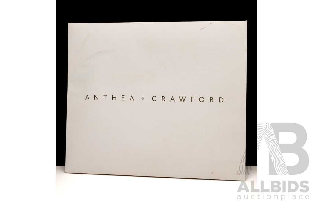 Anthea Crawford X Din+Bloom 'The AC Melbourne' Fine Silk Scarf - as New RRP$199