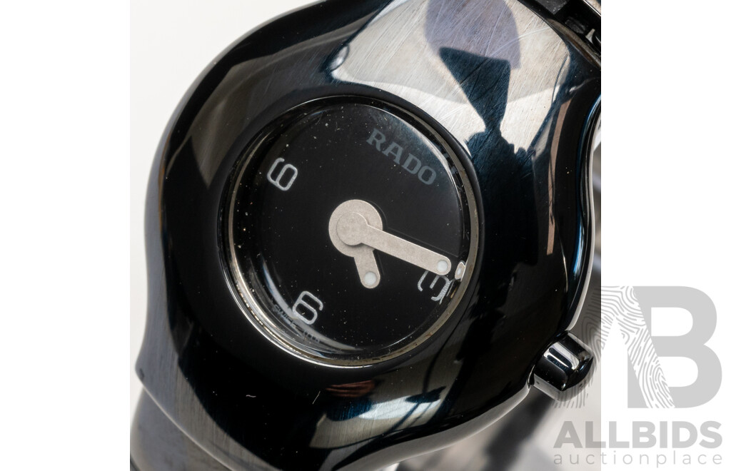 Rado Xeramo Ladies Black High-Tech Ceramic Watch, 153.0454.3