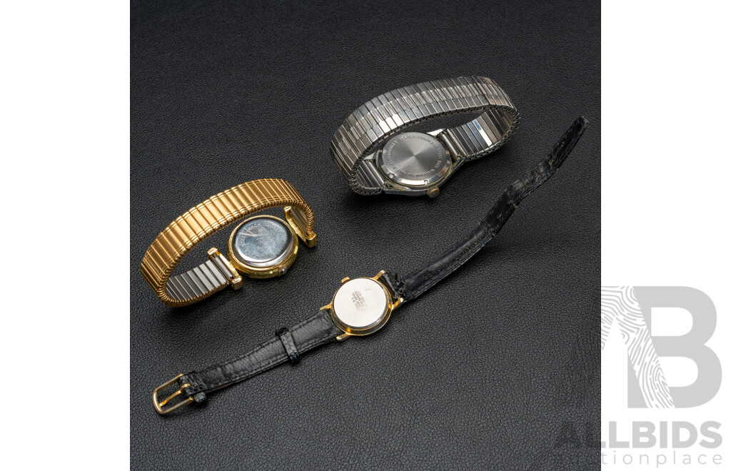 Datum Datex, Tropy & La Muttina Murano Glass Vintage Watches