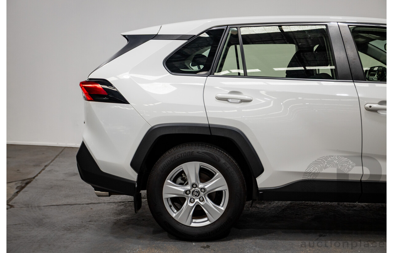 07/2020 Toyota Rav4 GX (AWD) HYBRID NAV AXAH54R 5D Wagon Glasier White  2.5L - 88kw Hybrid