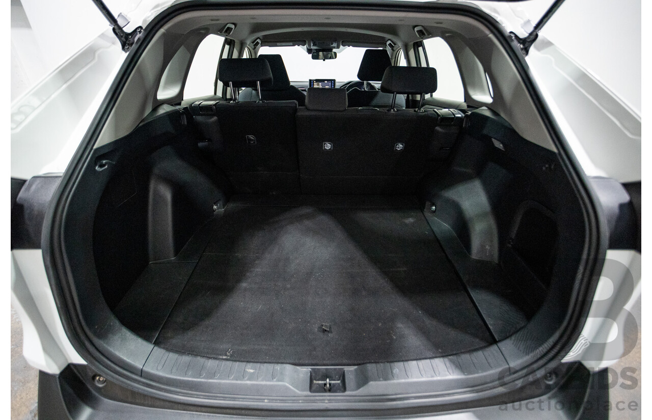 07/2020 Toyota Rav4 GX (AWD) HYBRID NAV AXAH54R 5D Wagon Glasier White  2.5L - 88kw Hybrid