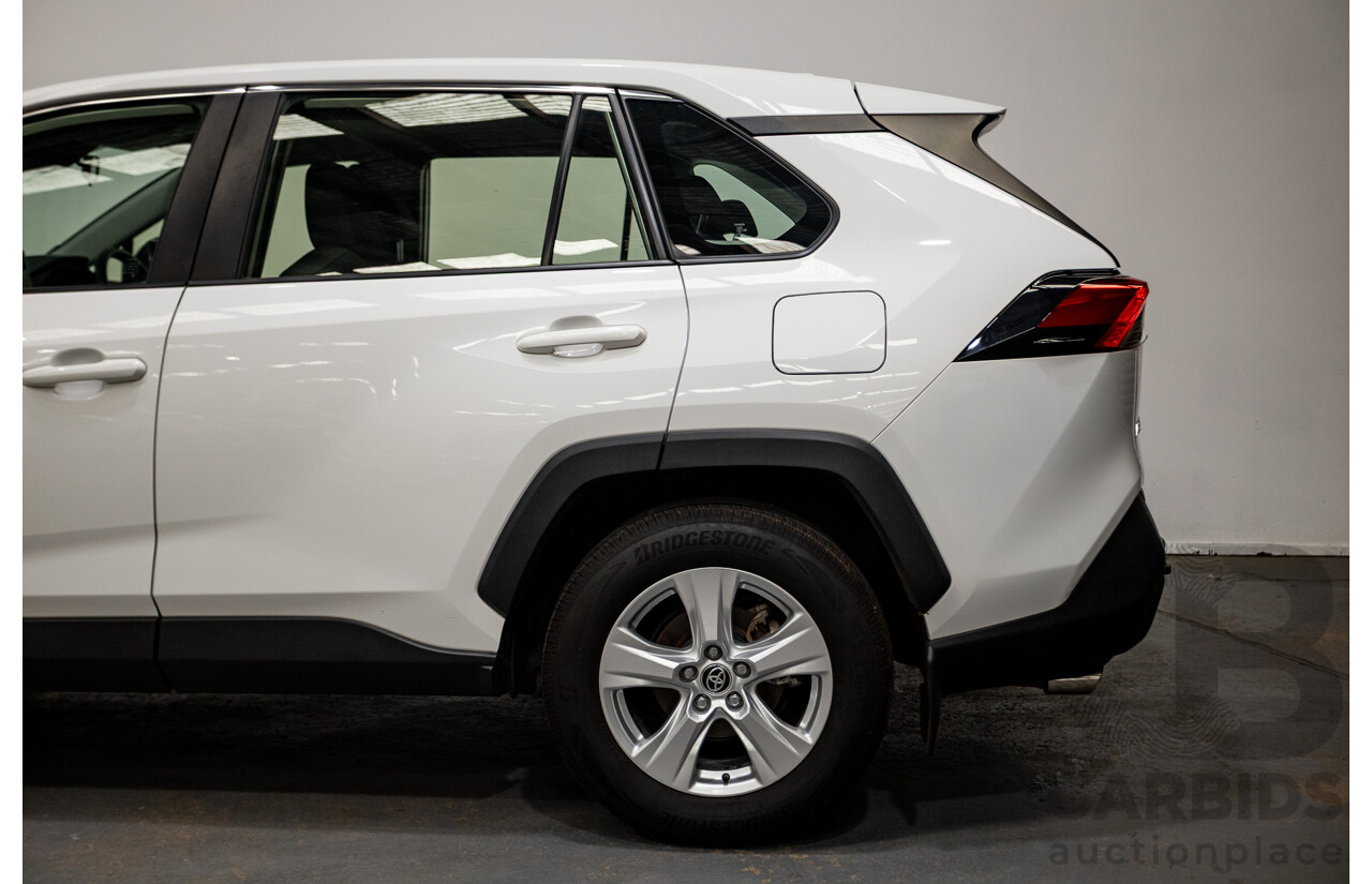 07/2020 Toyota Rav4 GX (AWD) HYBRID NAV AXAH54R 5D Wagon Glasier White  2.5L - 88kw Hybrid