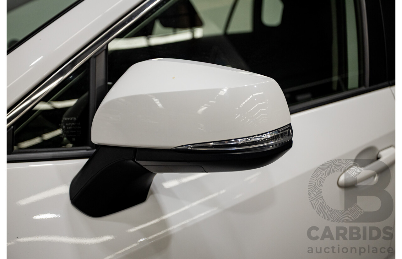 07/2020 Toyota Rav4 GX (AWD) HYBRID NAV AXAH54R 5D Wagon Glasier White  2.5L - 88kw Hybrid
