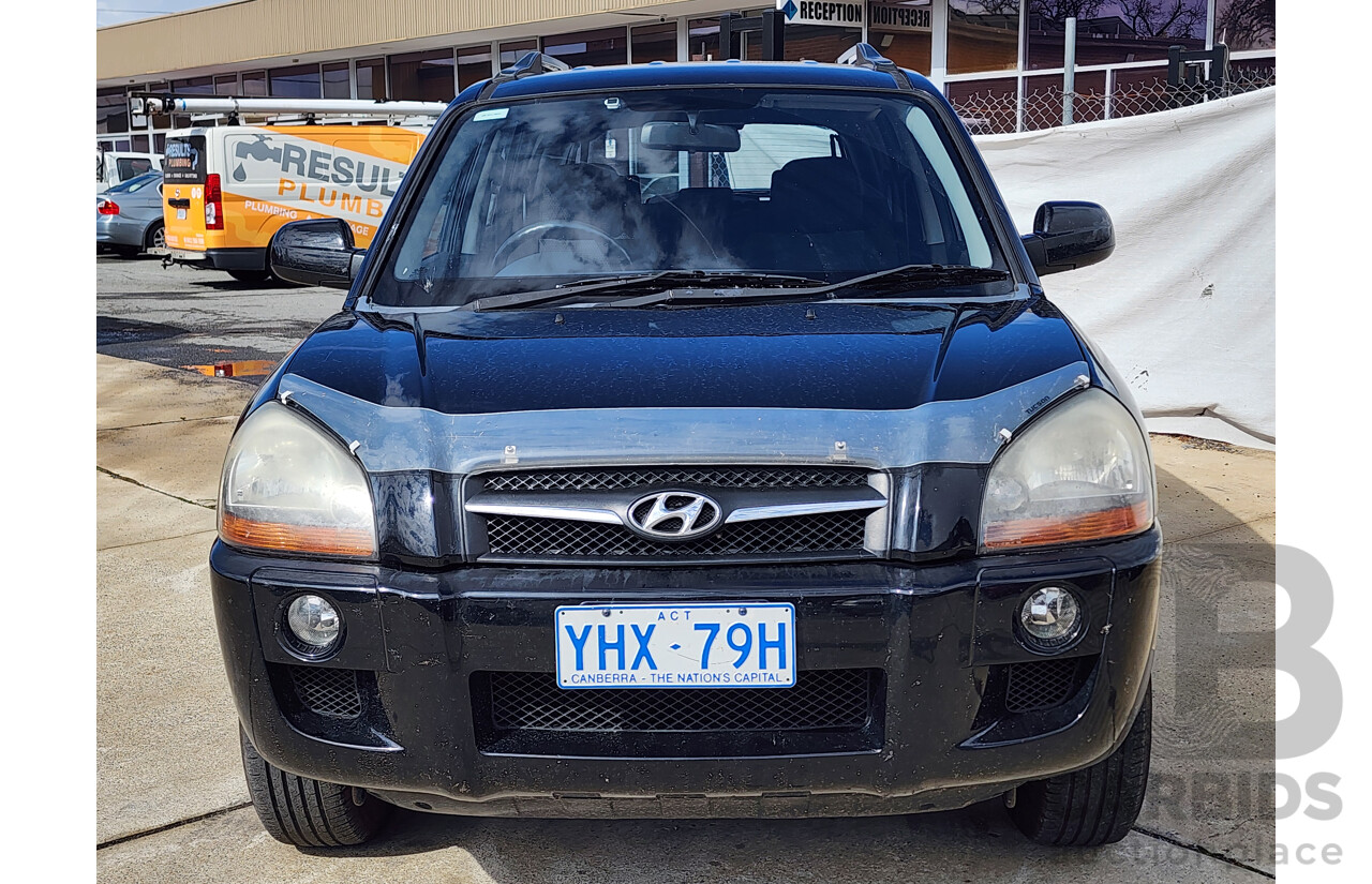 4/2009 Hyundai Tucson CITY SX 08 UPGRADE 4d Wagon Black 2.0L