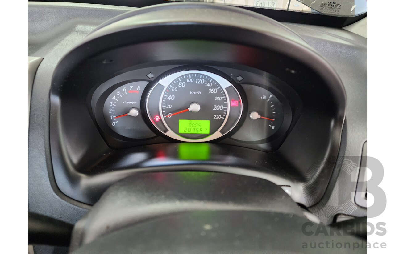 4/2009 Hyundai Tucson CITY SX 08 UPGRADE 4d Wagon Black 2.0L