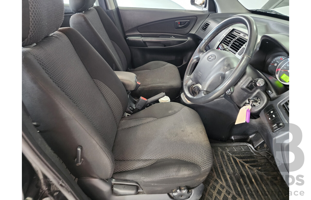 4/2009 Hyundai Tucson CITY SX 08 UPGRADE 4d Wagon Black 2.0L