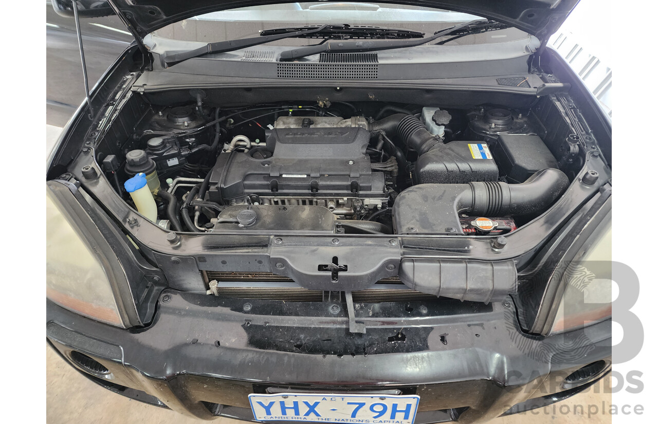 4/2009 Hyundai Tucson CITY SX 08 UPGRADE 4d Wagon Black 2.0L