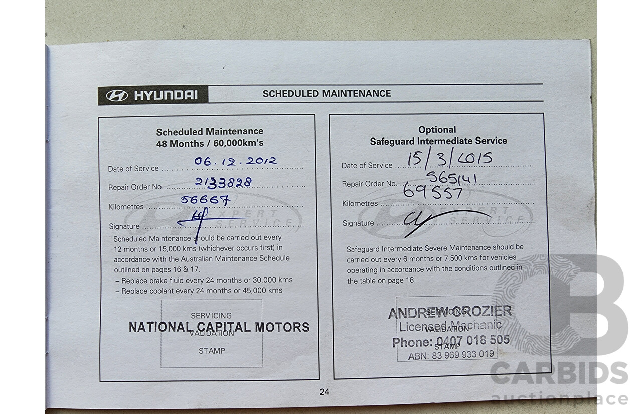 4/2009 Hyundai Tucson CITY SX 08 UPGRADE 4d Wagon Black 2.0L