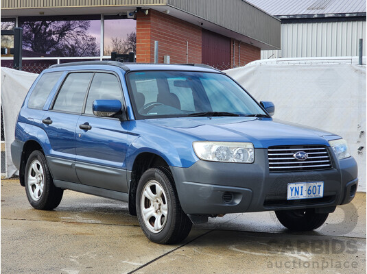 7/2006 Subaru Forester X MY06 4d Wagon Blue 2.5L