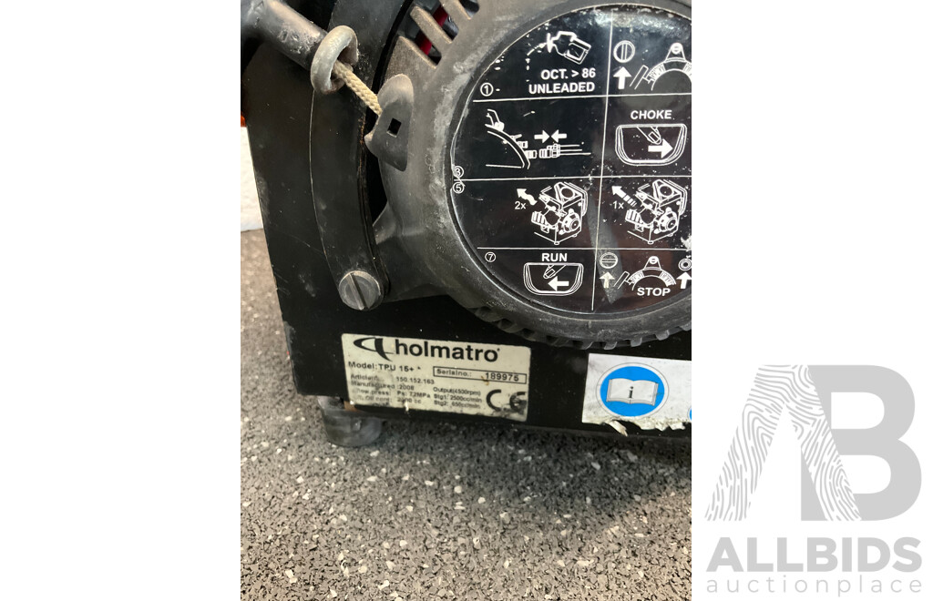 HOLMATRO TPU-15 Portable Petrol Hydraulic Pump