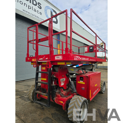 2015 MEC 3084RT Speed Level Quad-Trax 4WD Diesel Scissor Lift