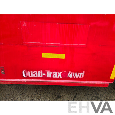 2015 MEC 3084RT Speed Level Quad-Trax 4WD Diesel Scissor Lift