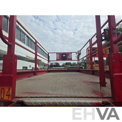 2015 MEC 3084RT Speed Level Quad-Trax 4WD Diesel Scissor Lift