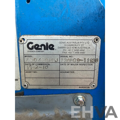 2009 Genie Z-30/20N Articulated Electric Boom Lift