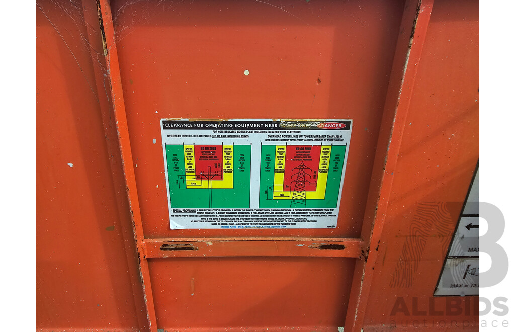 2007 JLG M4069LE All Wheel Drive Scissor Lift