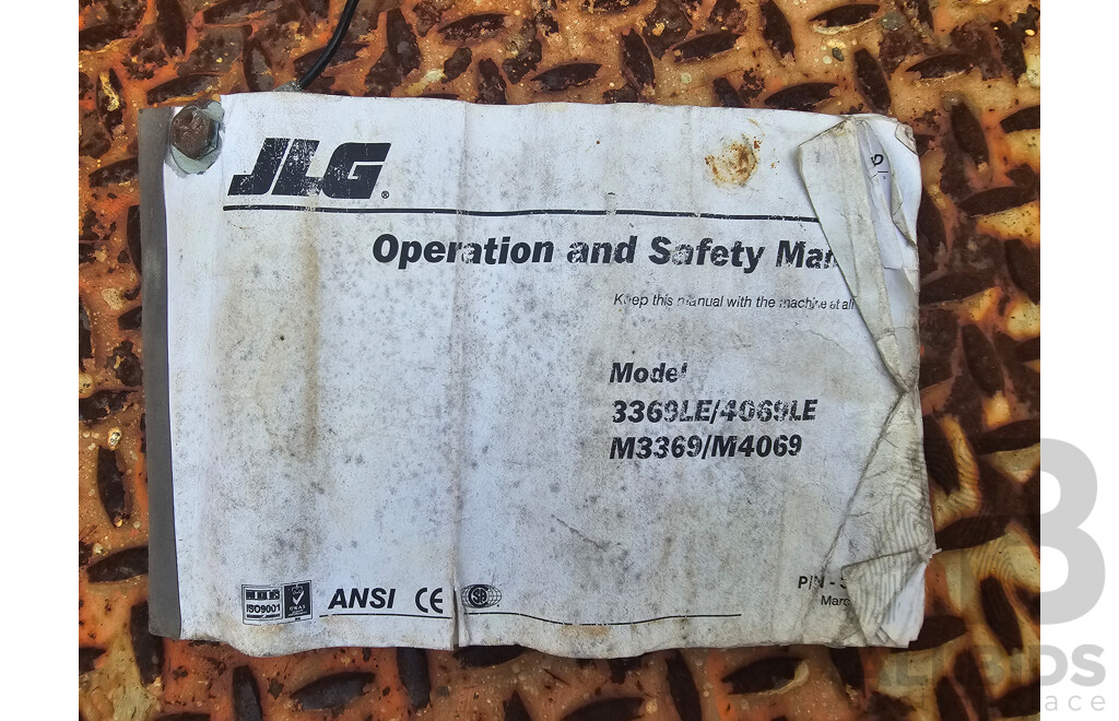 2007 JLG M4069LE All Wheel Drive Scissor Lift