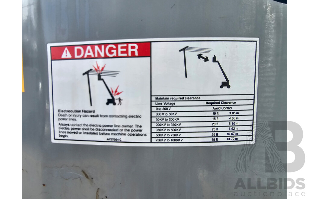 2009 Genie Z-30/20N Articulated Electric Boom Lift