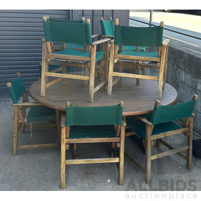Timber Nine Piece Outdoor Suite