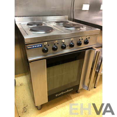 Moffat Electric Cooktop and Turbofan Oven