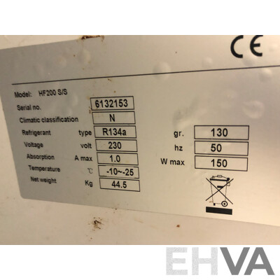 Nuline 125 Litre Commercial Upright Freezer