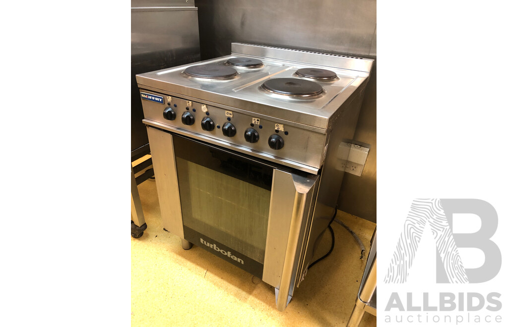 Moffat Electric Cooktop and Turbofan Oven