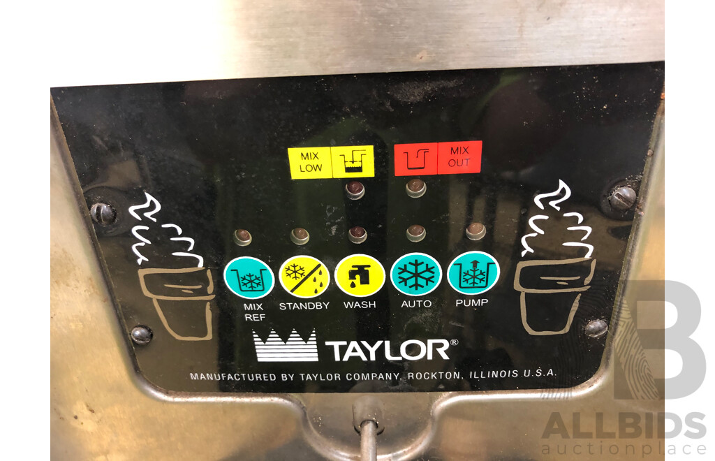Taylor Single Flavor Soft Serve Freezer Machine