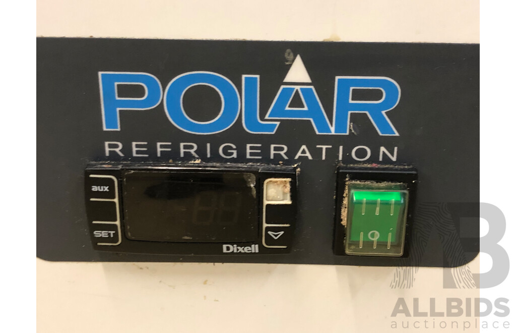 Polar 950 Litre Commercial Two Door Display Refrigerator