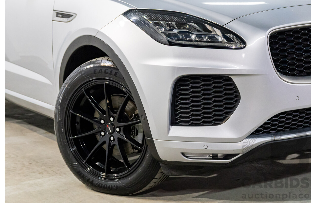 3/2018 Jaguar E-Pace D180 R-Dynamic SE (132kW) (AWD) X540 MY19 4d Wagon Indus Silver Metallic Turbo Diesel 2.0L