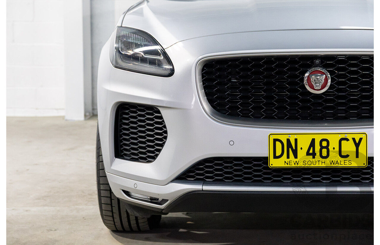 3/2018 Jaguar E-Pace D180 R-Dynamic SE (132kW) (AWD) X540 MY19 4d Wagon Indus Silver Metallic Turbo Diesel 2.0L