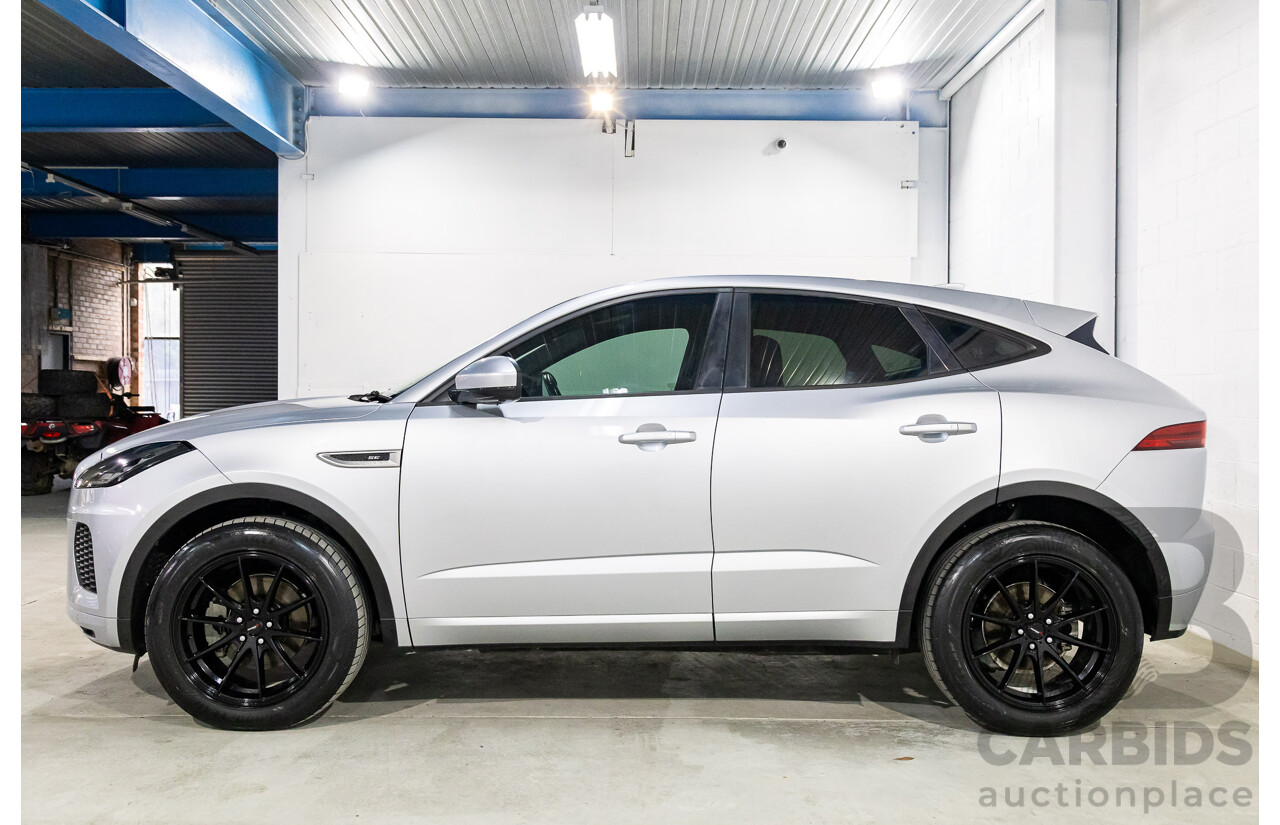 3/2018 Jaguar E-Pace D180 R-Dynamic SE (132kW) (AWD) X540 MY19 4d Wagon Indus Silver Metallic Turbo Diesel 2.0L