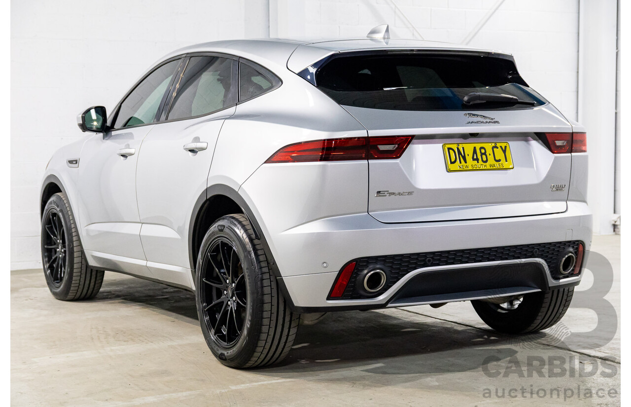 3/2018 Jaguar E-Pace D180 R-Dynamic SE (132kW) (AWD) X540 MY19 4d Wagon Indus Silver Metallic Turbo Diesel 2.0L
