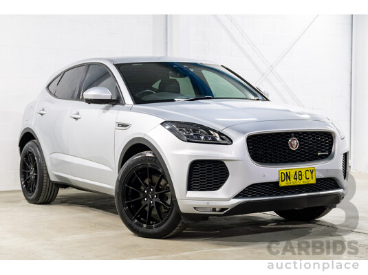 3/2018 Jaguar E-Pace D180 R-Dynamic SE (132kW) (AWD) X540 MY19 4d Wagon Indus Silver Metallic Turbo Diesel 2.0L