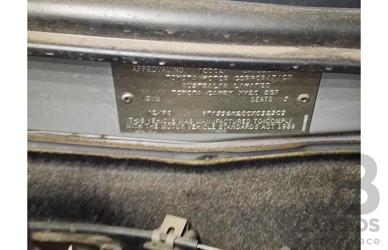 12/1998 Toyota Camry CSi SXV20R 4d Sedan Silver 2.2L