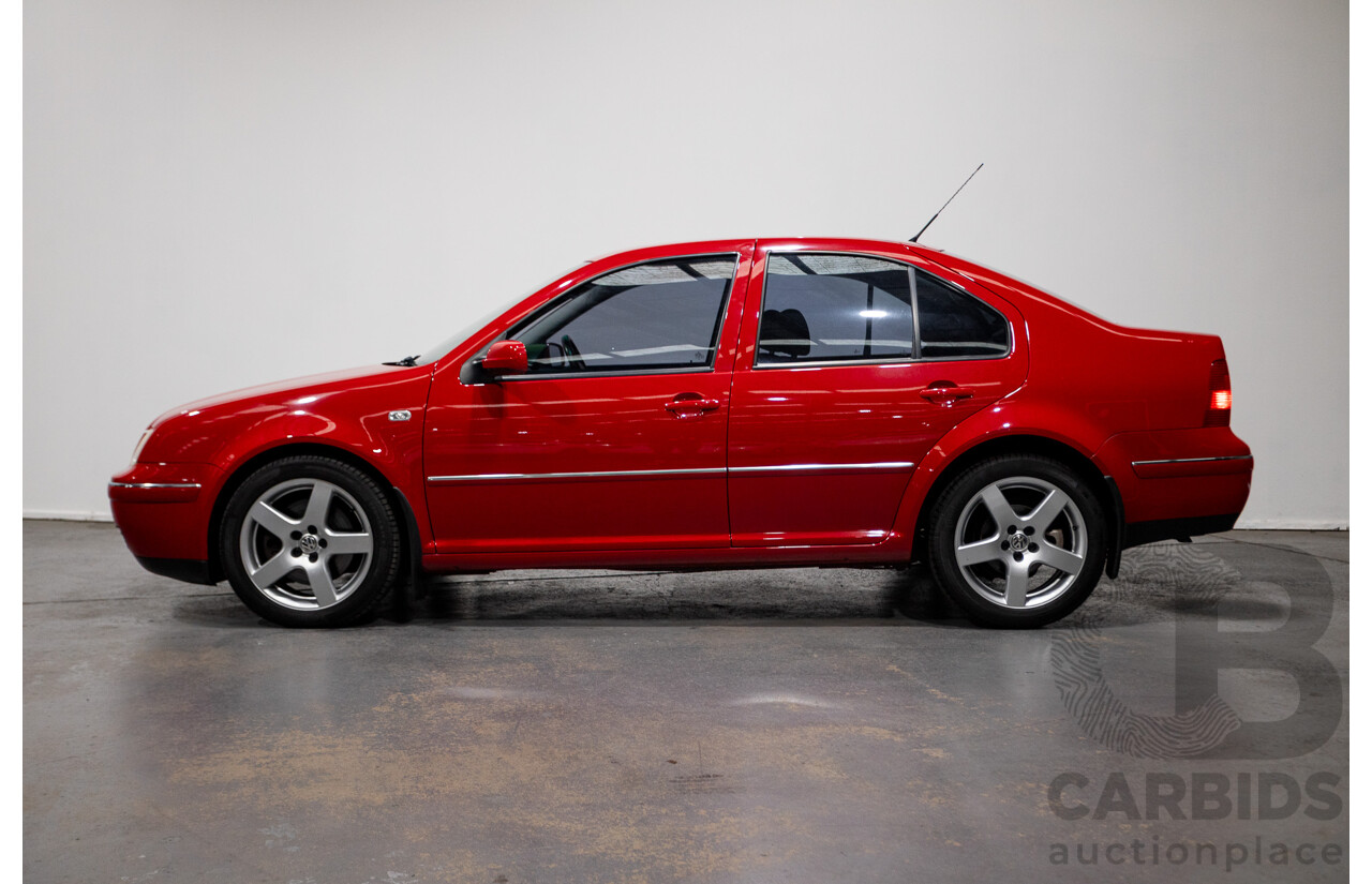 7/2005 Volkswagen Bora 2.3L V5 1J 4d Sedan Tornado Red 2.3L