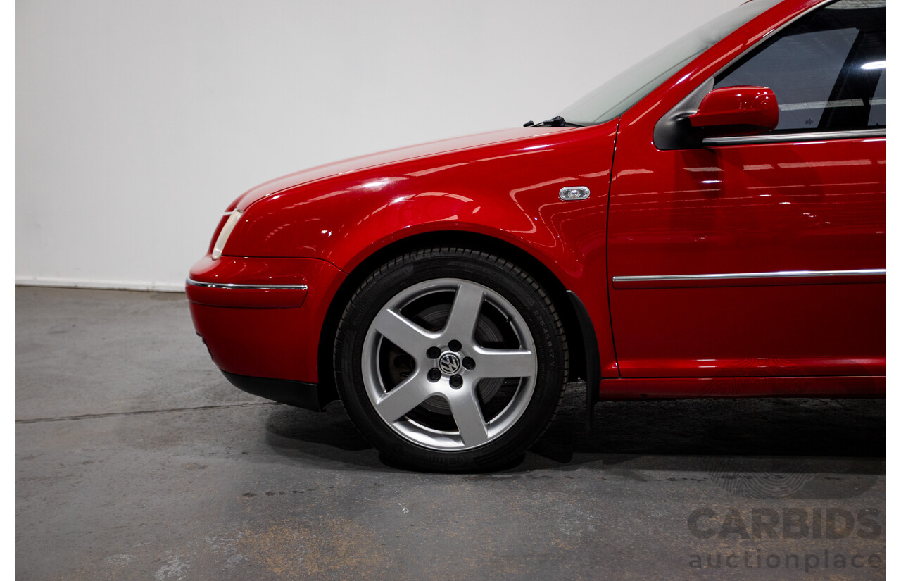 7/2005 Volkswagen Bora 2.3L V5 1J 4d Sedan Tornado Red 2.3L