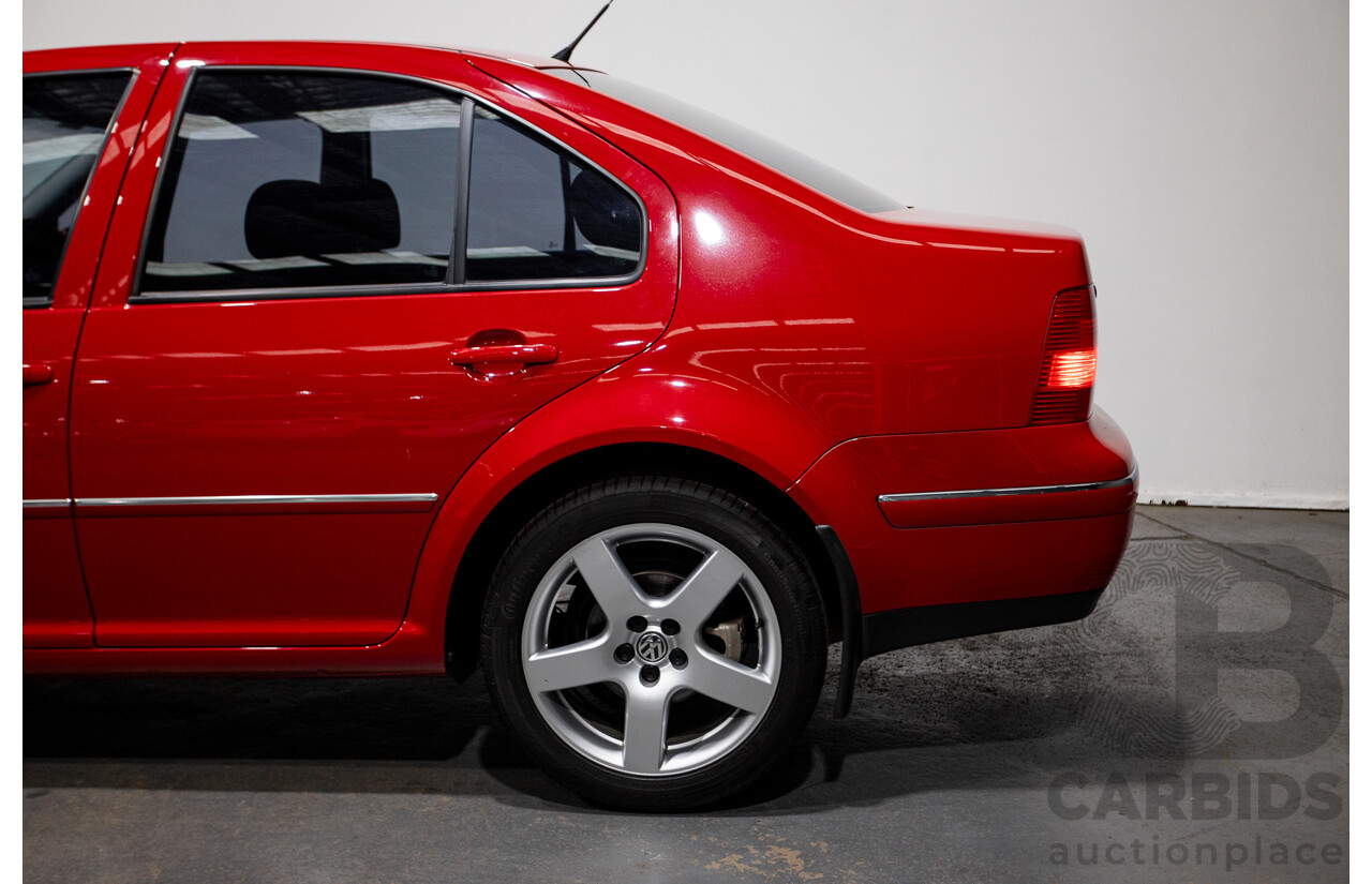 7/2005 Volkswagen Bora 2.3L V5 1J 4d Sedan Tornado Red 2.3L
