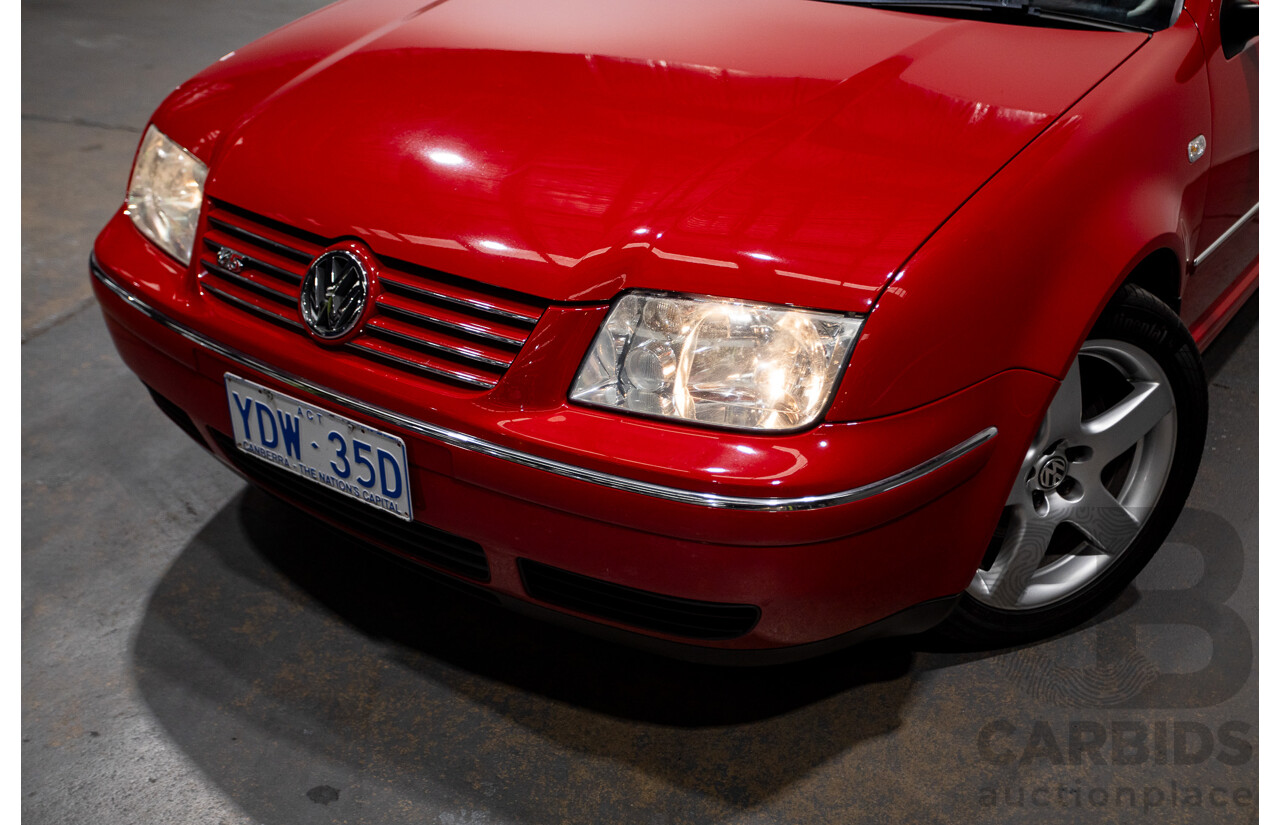 7/2005 Volkswagen Bora 2.3L V5 1J 4d Sedan Tornado Red 2.3L